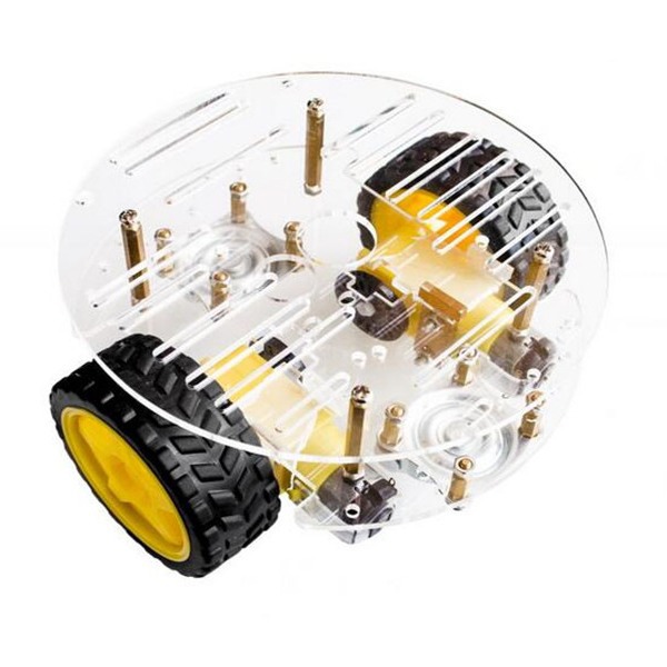 智能小车底盘 机器人 寻迹小车 避障小车 强磁电机 RT4 小车