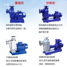 ZW无堵塞自吸式排污泵\抽粪污泥污水泵\