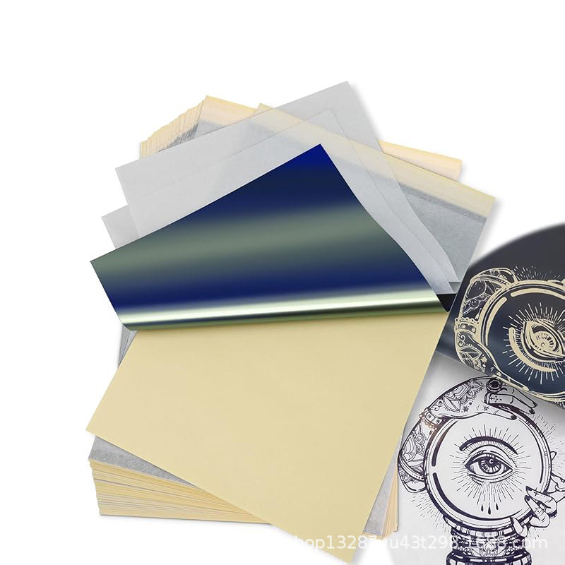 New Tattoo Transfer Thermal Paper for Clear Printing, Hand-Drawn Transfer Paper, Semi-Permanent Tracing Paper, Special Printing Paper Tool