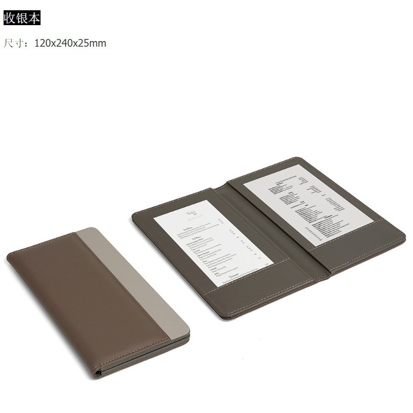 Hotel cinco estrellas cuero guía de servicio de impresión de logotipo caja de toallas bandeja cubierta de control remoto papelera de papelera