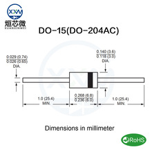 SֱI SR2150 DO-15 2A 150V SB2150 DO-204ACb Фػ