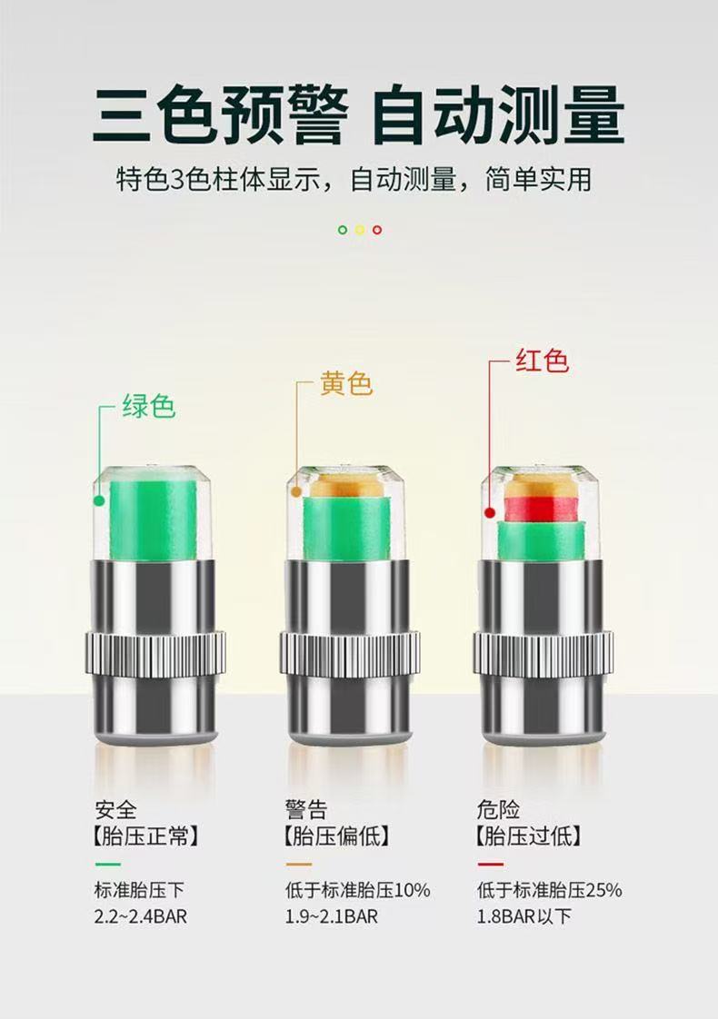 Tire Pressure Monitoring Cap Tire Pressure Cap Pressure Cap Valve Core Tire Pressure Tire Pressure Monitor Tire Pressure Cap