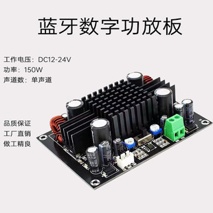 100W Mono TPA3116D2 Digital Power Amplifier Board Heavy Subwoofer Trolley Box Power Amplifier Module