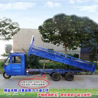载重型4×1.4场地转运搬运载重拉货载送货电动九轮车重型电瓶货车