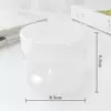 5# small plastic jar 8.5cm+6.2cm height