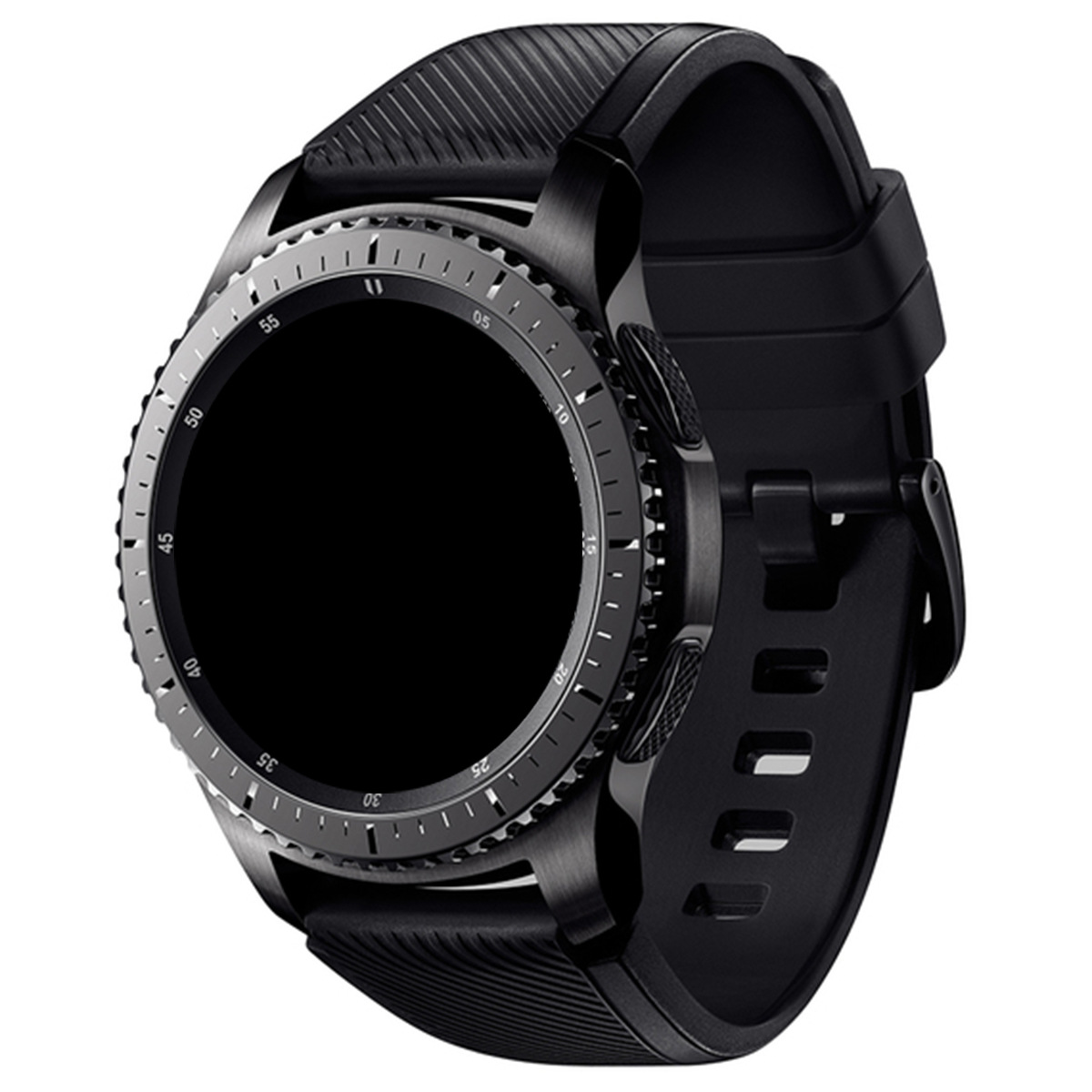 Compatible with Samsung S3 twill silicone strap 20/22mm, quick-release lugs, official same single-color silicone strap from Huawei undefined