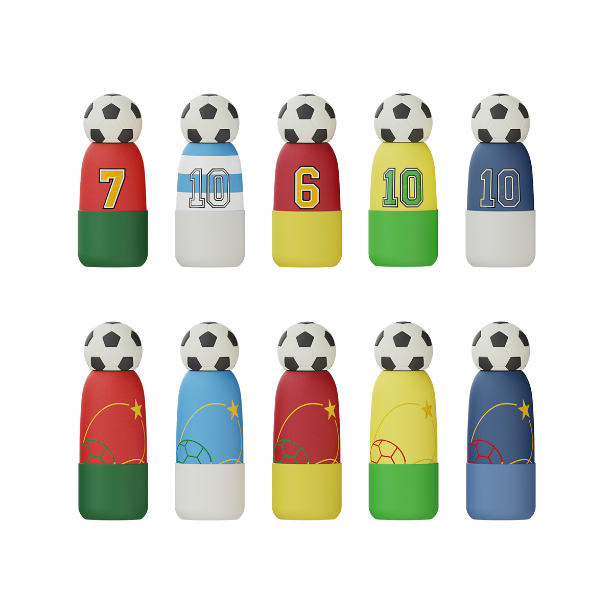 Taza de aislamiento al vacío de acero inoxidable de explosión transfronteriza lindo cabeza de panda de dibujos animados taza de agua para niños taza de paja portátil al aire libre