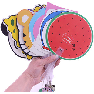 Cartoon fan with pendant summer to push small gifts micro-business scan code 1 yuan small gift kindergarten prizes