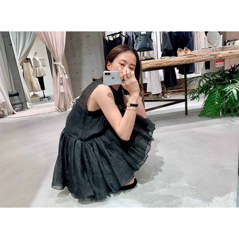 Сухой журавль Весна и лето новый корейский стиль старые деньги стиль Модный французский стиль романтическая рубашка Стиль Хепберн Свободный Топ для похудения