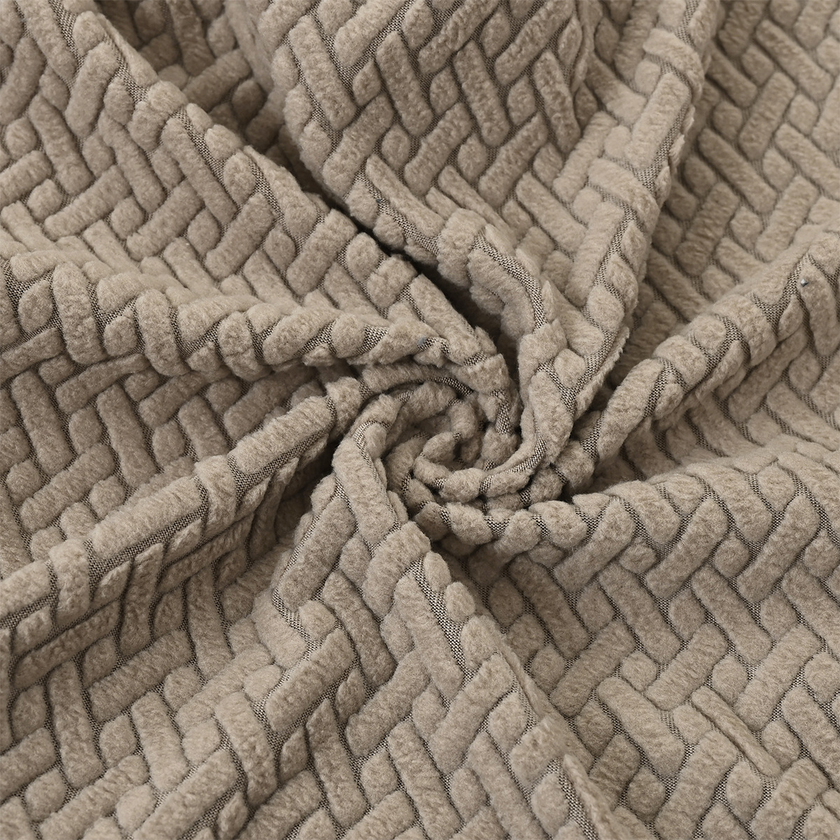 Transfronterizos T-shaped al aire libre impermeable estriado sofá elástico cojín cubierta todo incluido sofá general sofá en stock