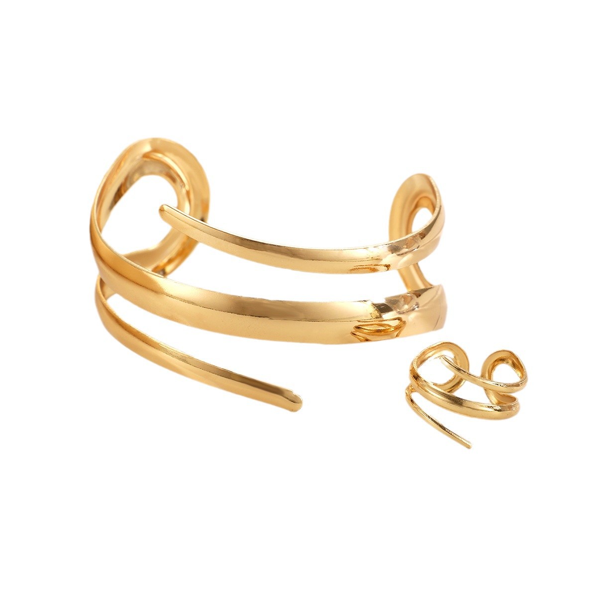 Minimalist Stackable Ring Set With Cubic Zirconia For Women_voghion.com