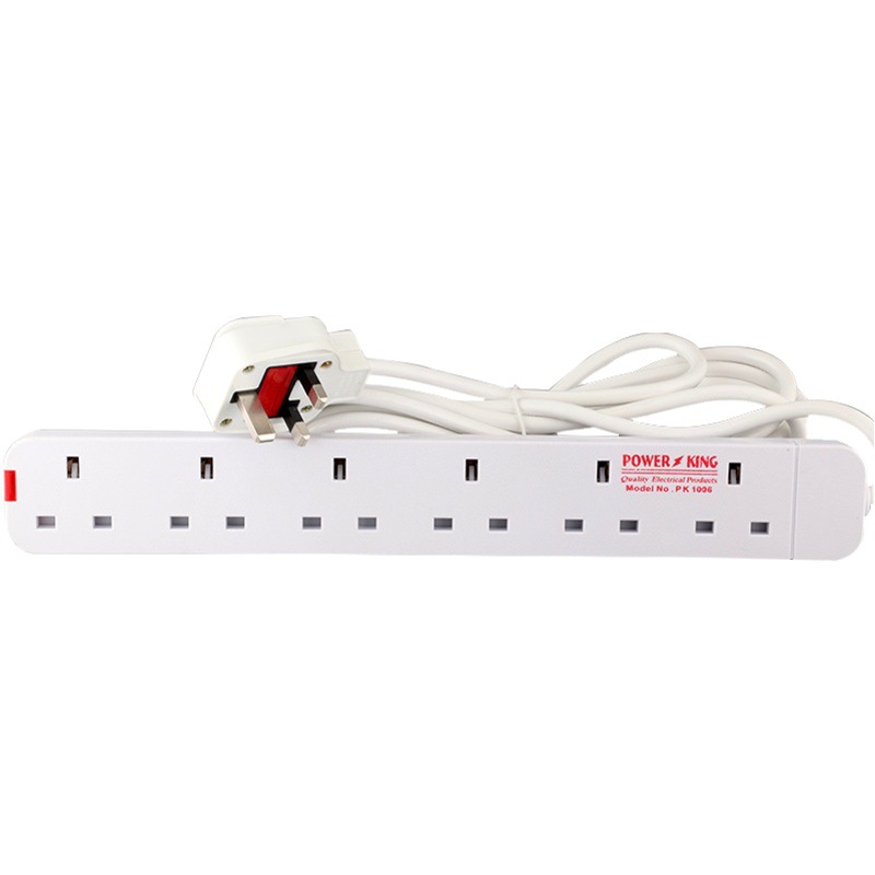 Británico estándar de enchufe de alimentación de enchufe de Reino Unido británico 3 M Sudáfrica plug-in POWERKING