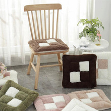 秋冬季保暖椅垫垫毛绒坐垫屁垫椅子垫办公室久坐家用凳子垫座垫
