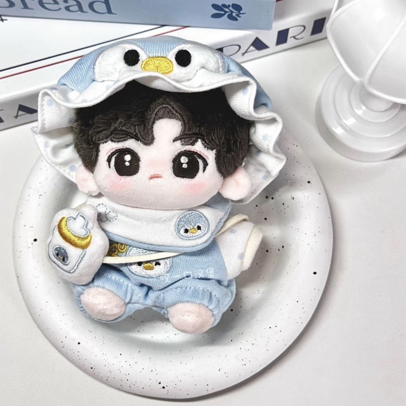 "Bikibao" Little Penguin Baby Clothes 10cm Cotton Doll Clothes Starfish Body Normal Body Dress-Up Clothes