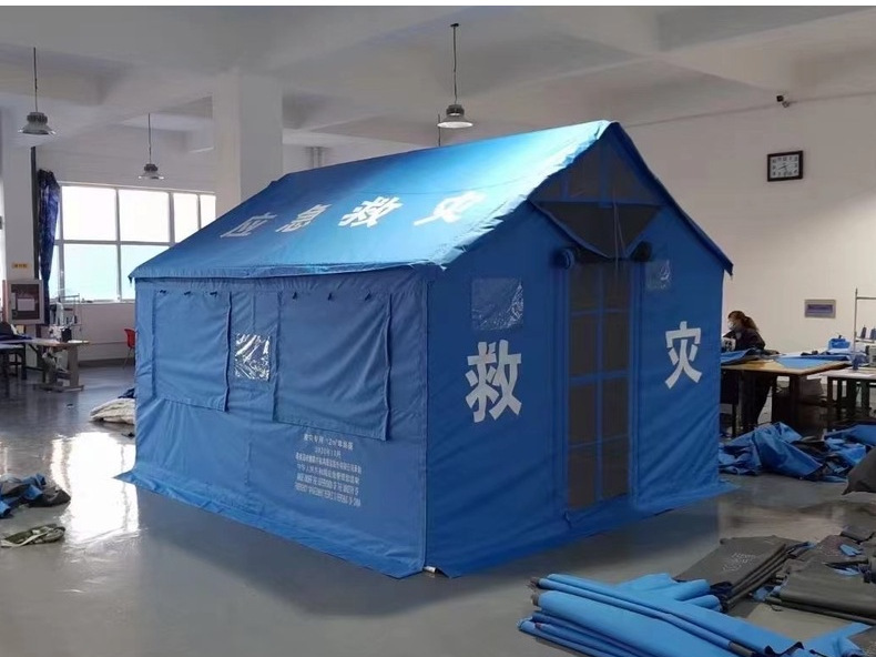 Emergency Relief Tent Anti-epidemic Medical and Epidemic Prevention Camouflage Tent Construction Cotton Tent Isolation Large Tent