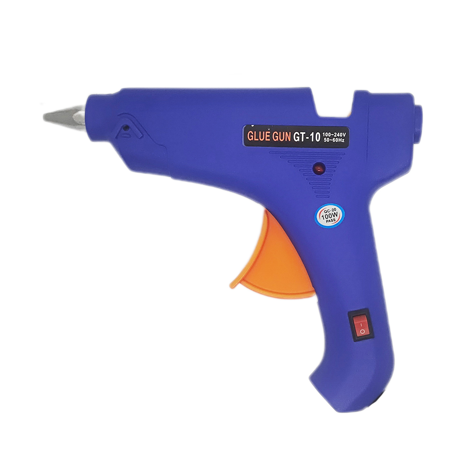 胶枪 蓝色带开关指示灯 万能热熔胶枪 工厂直销