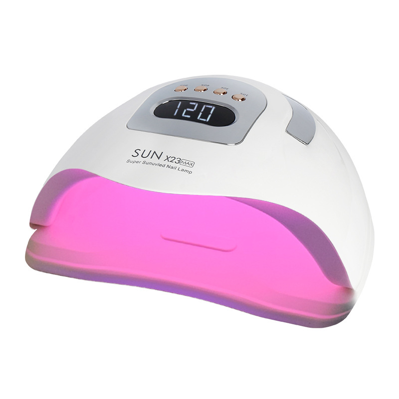 Lámpara de asado de uñas de alta potencia no oscura luz de fototerapia de mano 380w lámpara de uñas pegamento de vinilo de uñas lámpara de secado rápido al por mayor