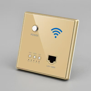 [Yabei] in-wall 86-type wireless router through-wall wireless panel wifi agent to join