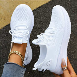 女款平底休闲鞋日常通勤运动户外多色全尺码 跨境爆款 街头风设计