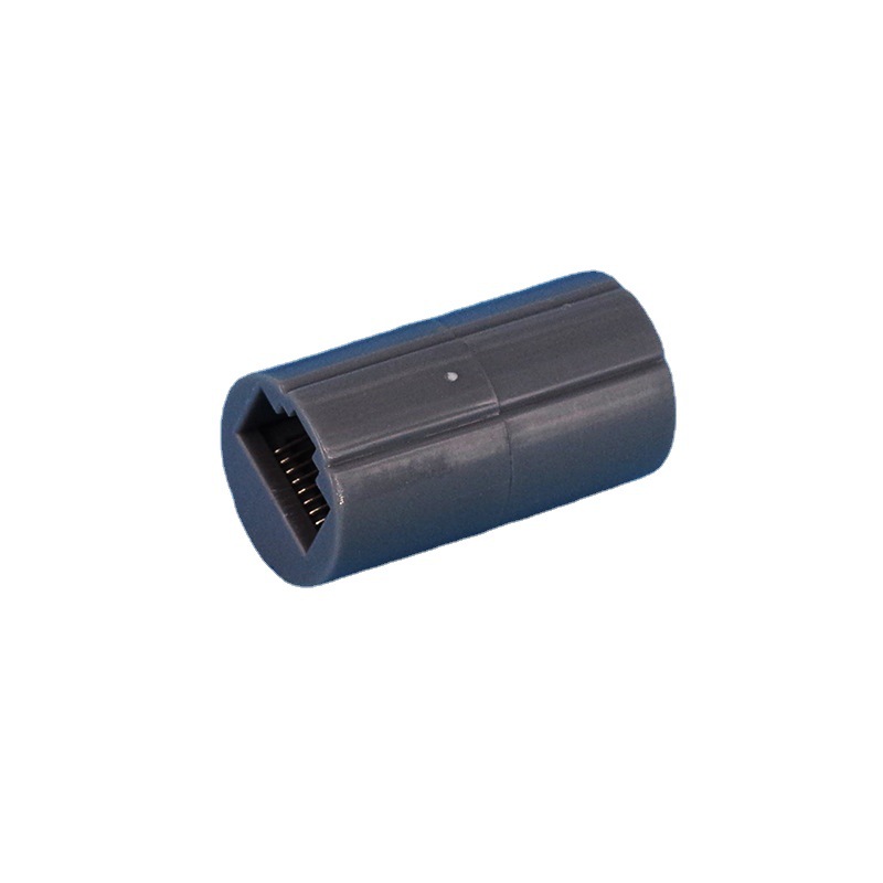 P101D 8P8C Բ����������ߺ� RJ45Բ������ֱͨͷ ����ת��ͷ