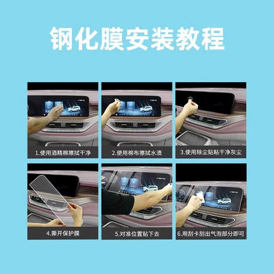 23-25 Ford Ranger Central: Car interior film