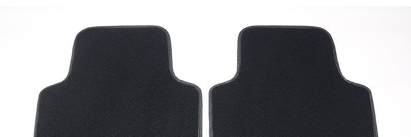 Car mat for cleaning, anti-slip, anti-dirt, easy to clean, full protection mat, TPE wrap-around mat, suitable for cars, with a velvet surface