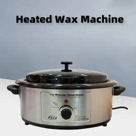 跨境热石机能量箱石加热锅火山石美容仪按摩石加热器养生砭石锅子