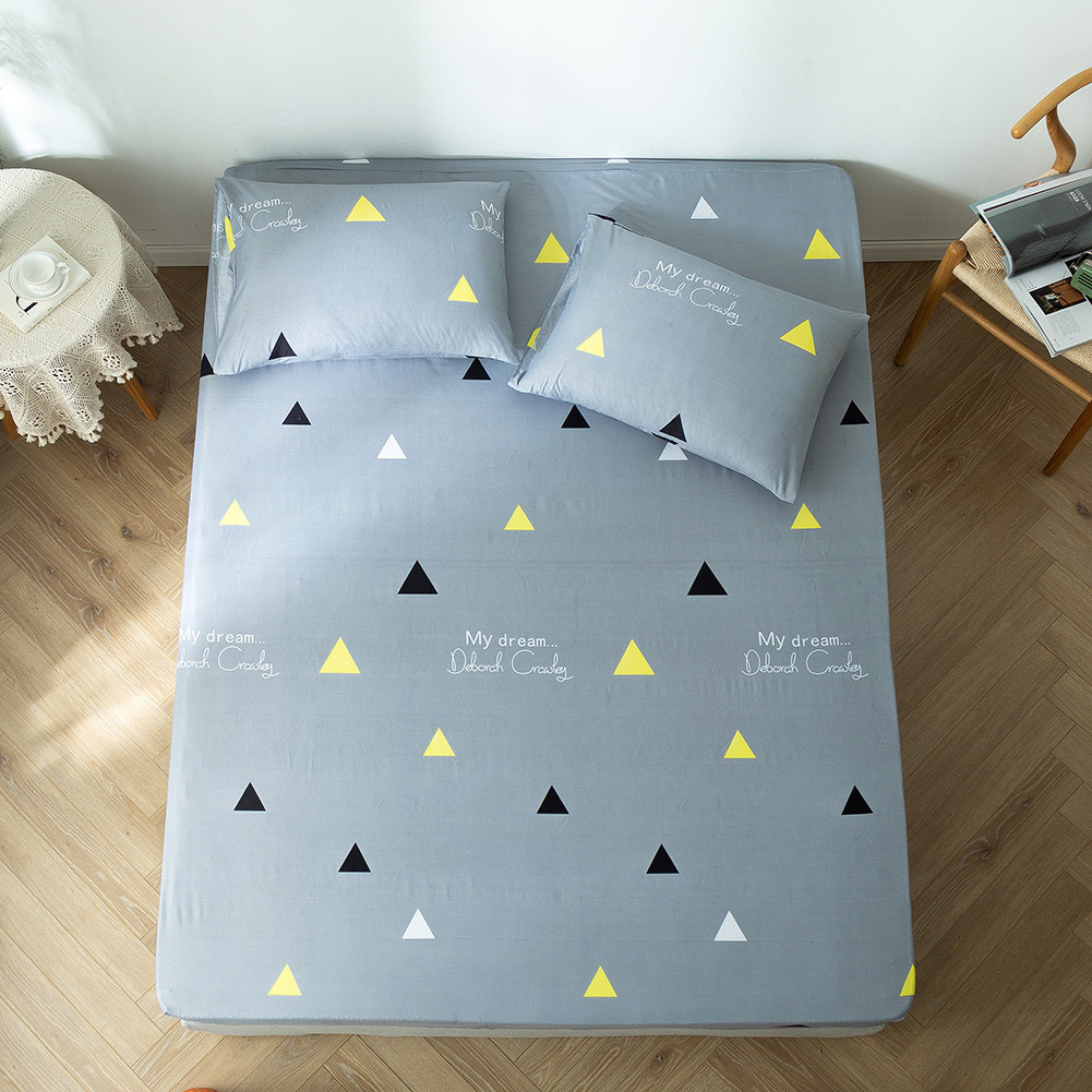 Drap de literie imprimé mat, housse de protection pour matelas, article unique, offre spéciale_voghion.com