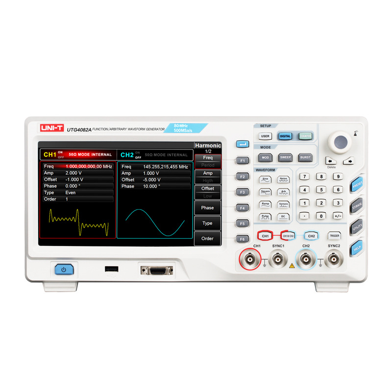 UTG4082A/4122A/UTG4162A函数任意波形发生器 正弦波输出
