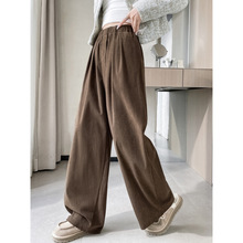 常规其他/other磨毛吊带款裤女秋冬新款高腰松弛感慵懒