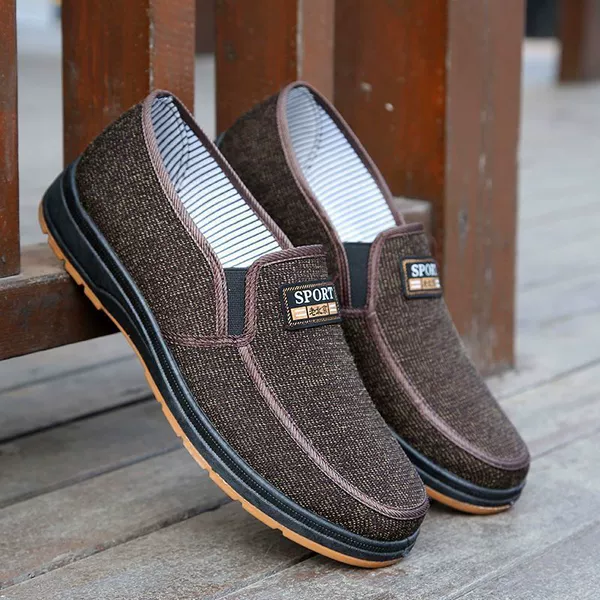 Old Beijing cloth shoes [coffee color]