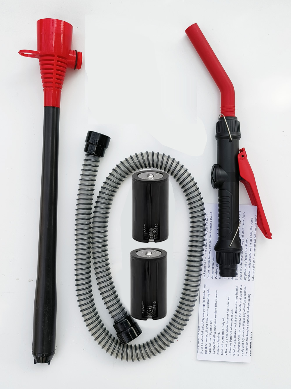 Cross-Border Thickened and Reinforced Soft Portable Electric Oil Pump with Handle, Suction Pipe, Fish Tank Water Changer, for Pumping Water and Wine