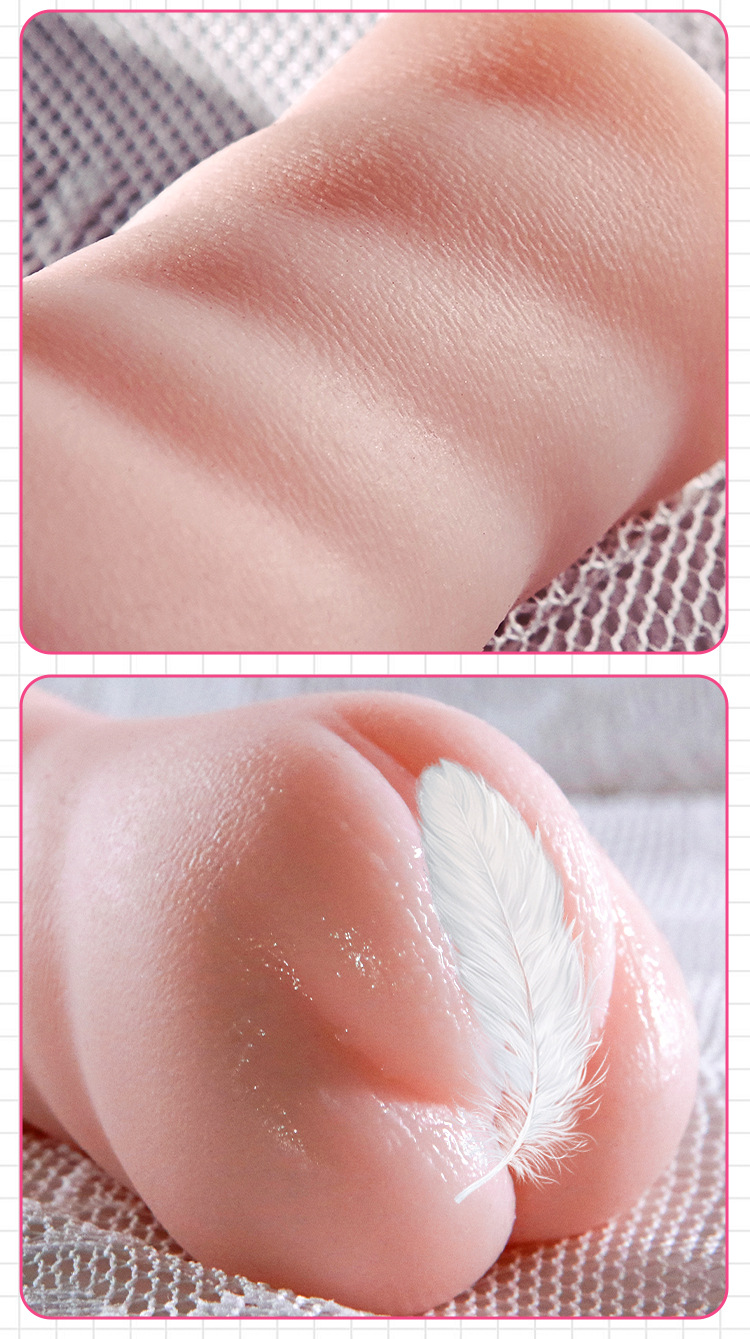 Jiuai Airplane Cup Male Masturbator Half-Body Doll with Vagina and Buttocks, TPE, Manual Use — detail image 42