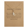 Metal necklace, fashionable universal pendant with bow, wholesale