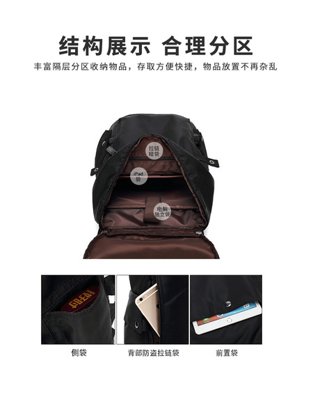 Fashionable backpack