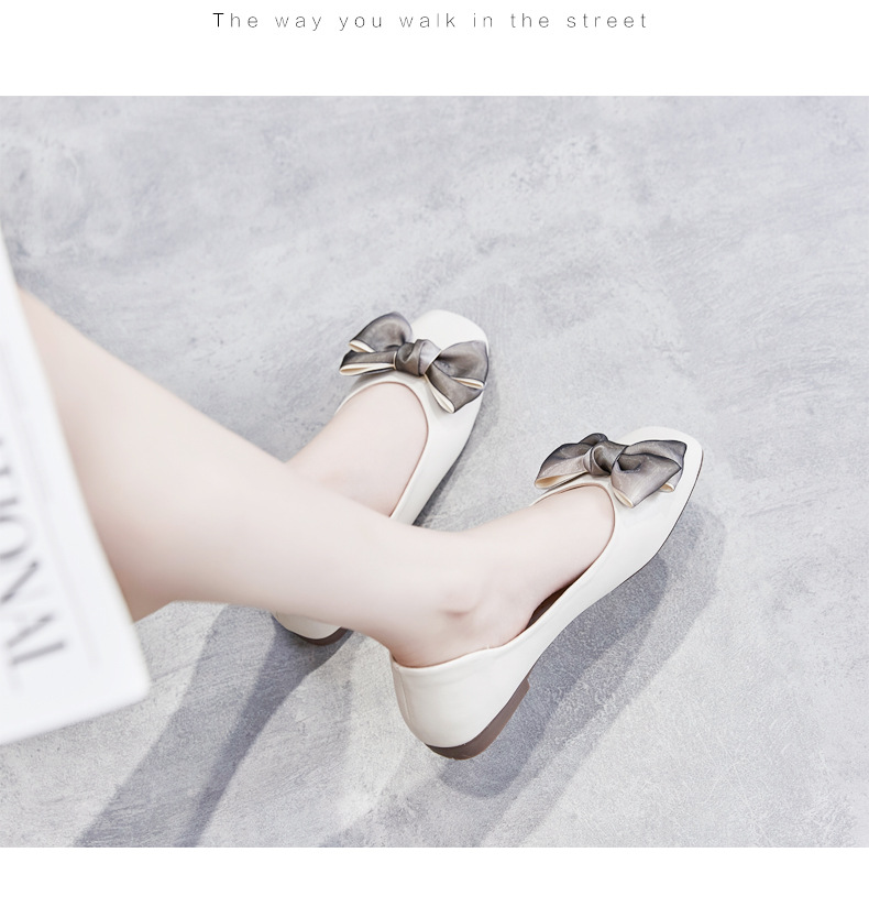 Sandal nữ quai chữ V đế bệt mũi bít phong cách Hàn Quốc — AH168 Màu mơ chi tiết 17