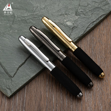 现货批发EVA金属迷你圆珠笔商务广告礼品海绵握炳中油笔印制LOGO