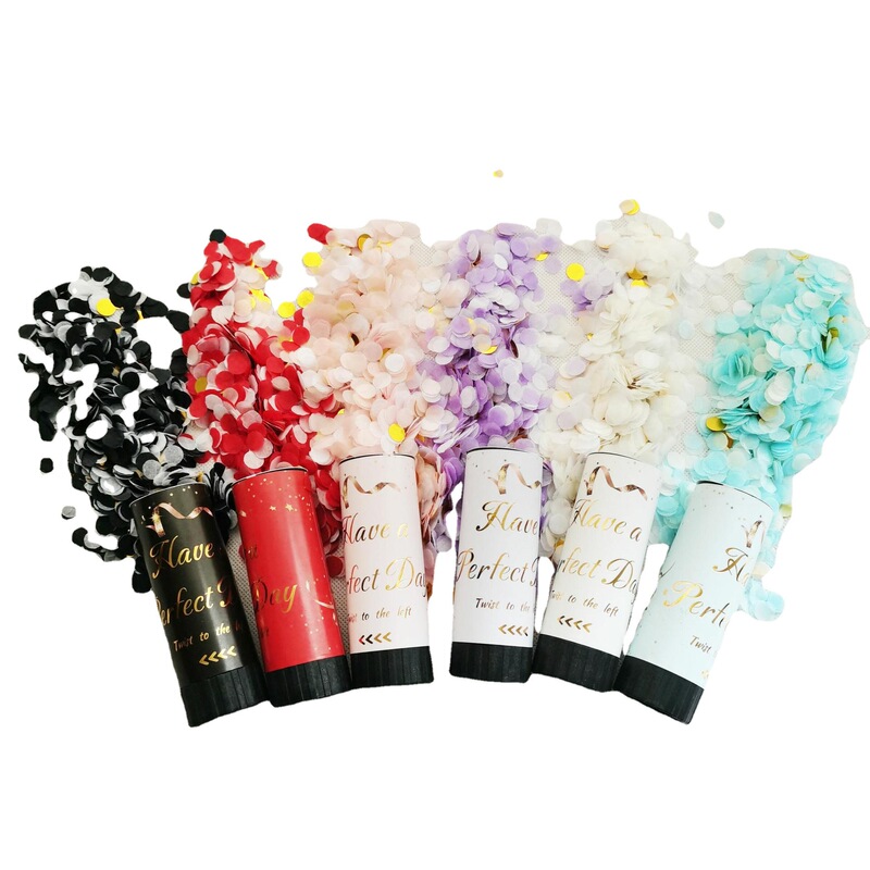 11cm hand-held small salute spring fireworks confetti wedding party spray tube 11cm hand-held small salute spring fireworks confetti wedding party spray tube