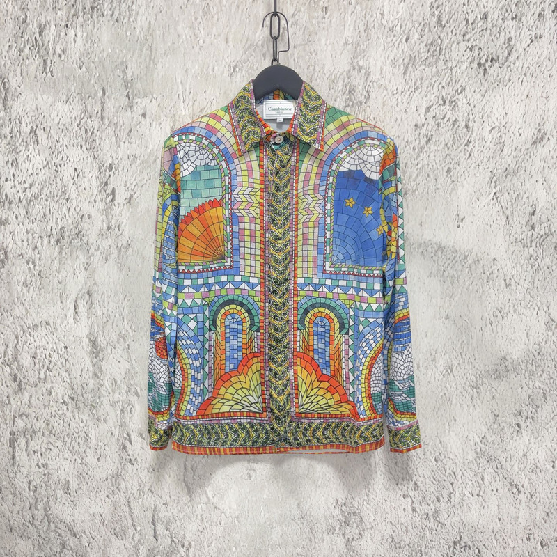 Casablanca 25 Rainbow Pop Hawaiian Style Vacation Hawaiian Shirt for Men and Women Couples