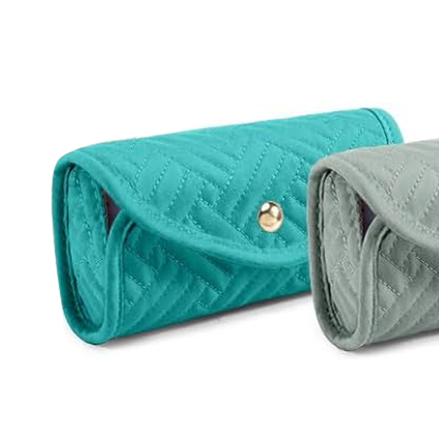 15.3*7.6*5cm; 청록색