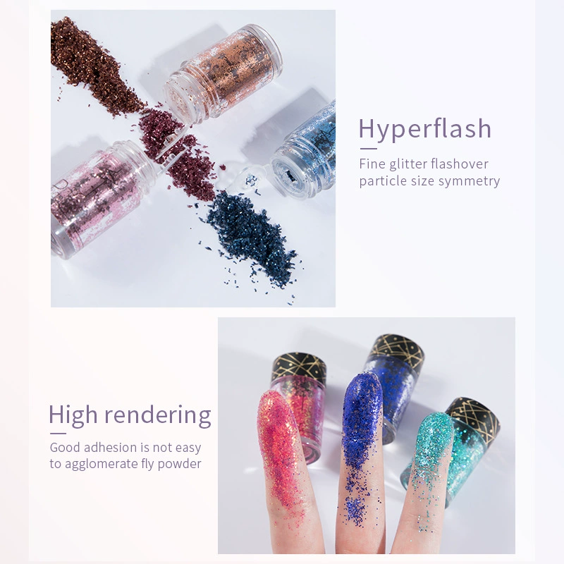 Eye shadow, nail sequins, Amazon, 36 colors