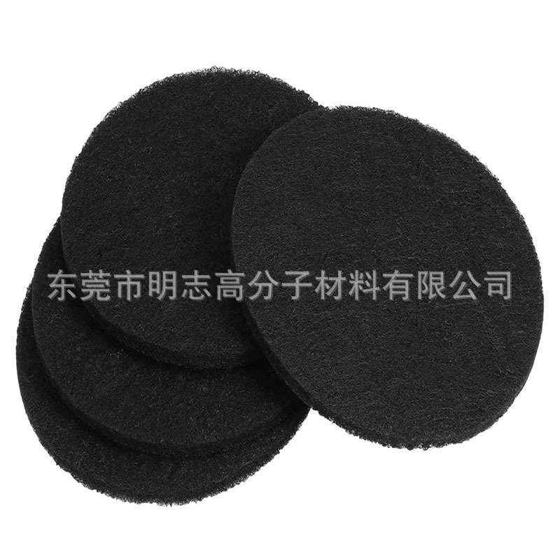 黑色陶瓷骨架海绵片 油船清洁过滤棉片 汽车烟雾传感器阻燃过滤棉