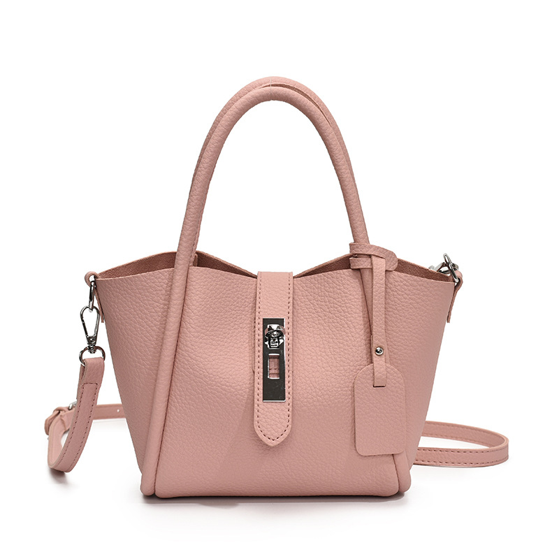 Comercio exterior explosivo bolso de cesta de verduras de mano mujer 2025 nuevo ocio simple mochila popular bolso de cubo