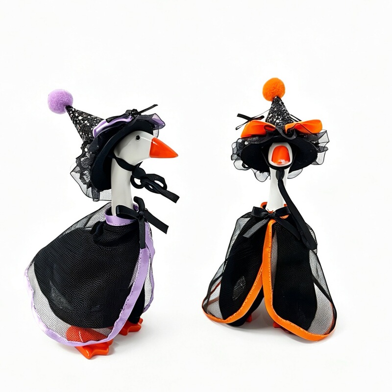 Cross-Border Amazon Halloween 7inch Goose Costume Witch Cloak New Halloween Creative Dress up New Product Cross-Border Amazon Halloween 7inch Goose Costume Witch Cloak New Halloween Creative Dress up New Product