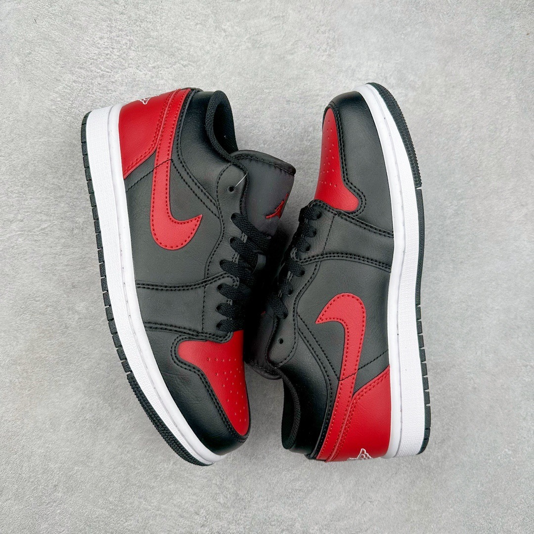 Jordan 1 Retro Low Bred Toe 553558-612