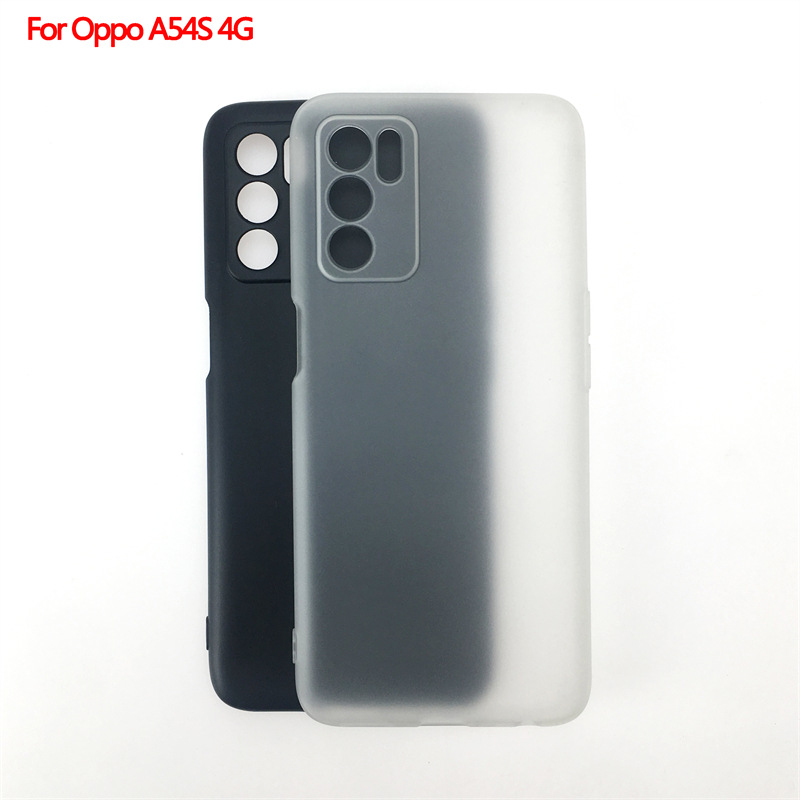 适用于OPPO A54S 4G手机壳保护套磨砂布丁套素材TPU
