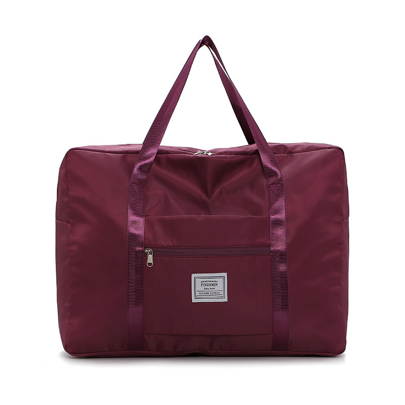 Bolsa de viaje bolsa de equipaje de corta distancia para mujer bolsa de almacenamiento bolso de gran capacidad simple ligero bolsa de embalaje impermeable bolsa de viaje