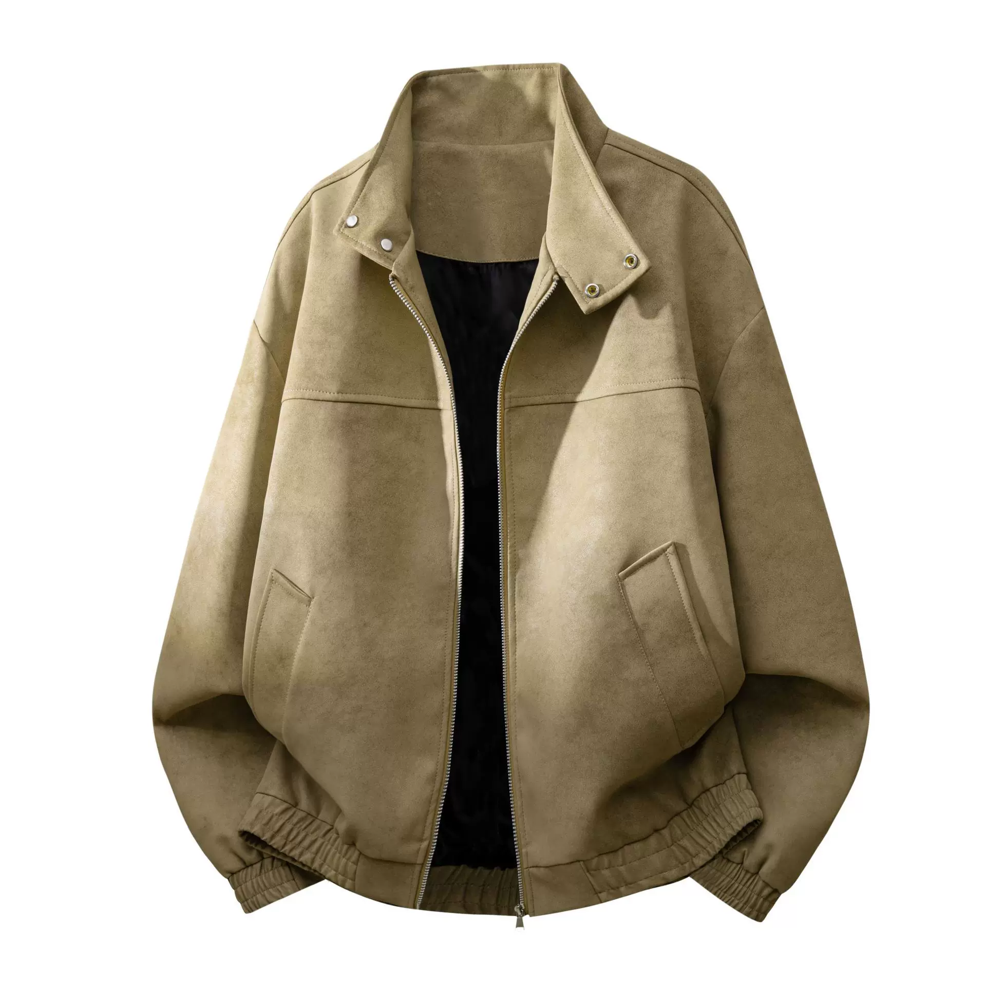 2025春秋季新款潮牌机能拉链棒球服夹克外套男高级感美式高街夹克