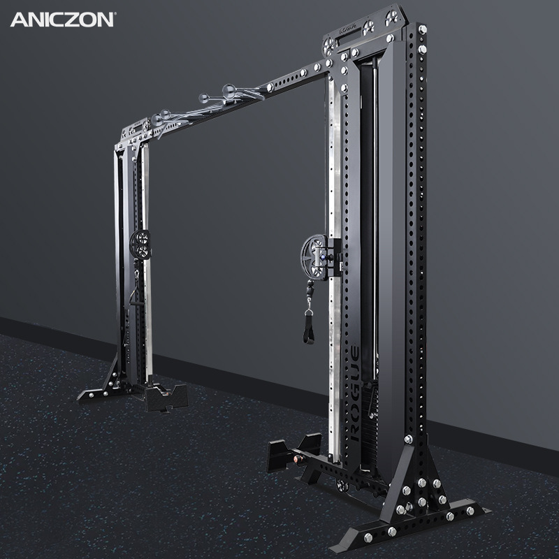 gimnasio comercial gran pájaro pórtico multifuncional máquina Smith clip cruzado pecho pull-up dispositivo integral