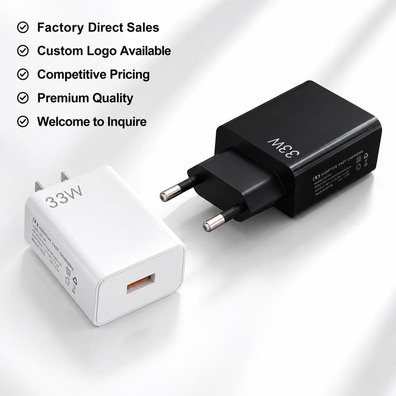 33W Single USB Charger 5V1A European Standard Charging Head Suitable for Mobile Phone Headset Desk Lamp Small Appliance Adapter 33W Single USB Charger 5V1A European Standard Charging Head Suitable for Mobile Phone Headset Desk Lamp Small Appliance Adapter